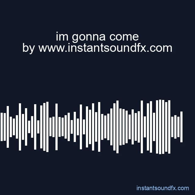 im gonna come image