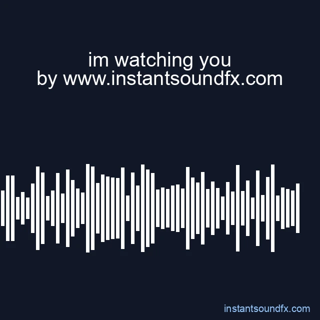 im watching you image