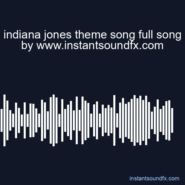 indiana jones theme song full song image