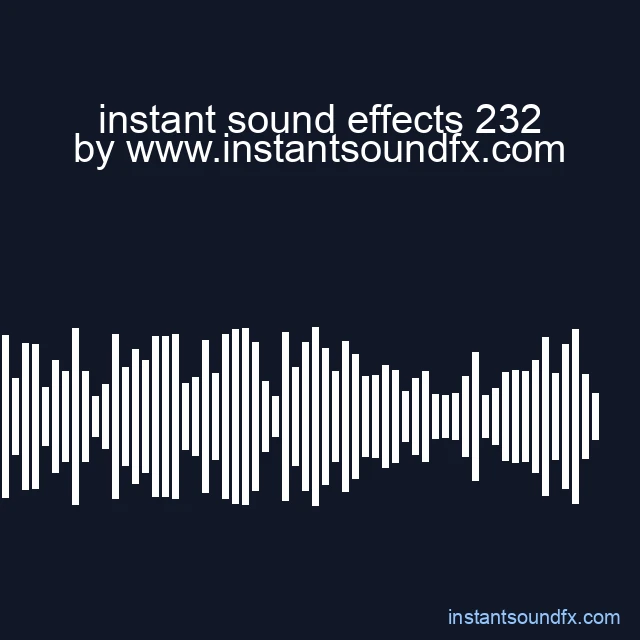 instant sound effects 232 image