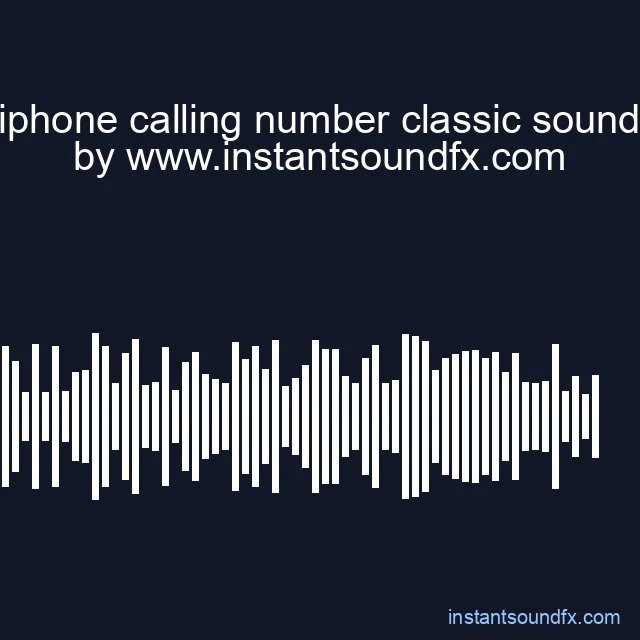 iphone calling number classic sound image