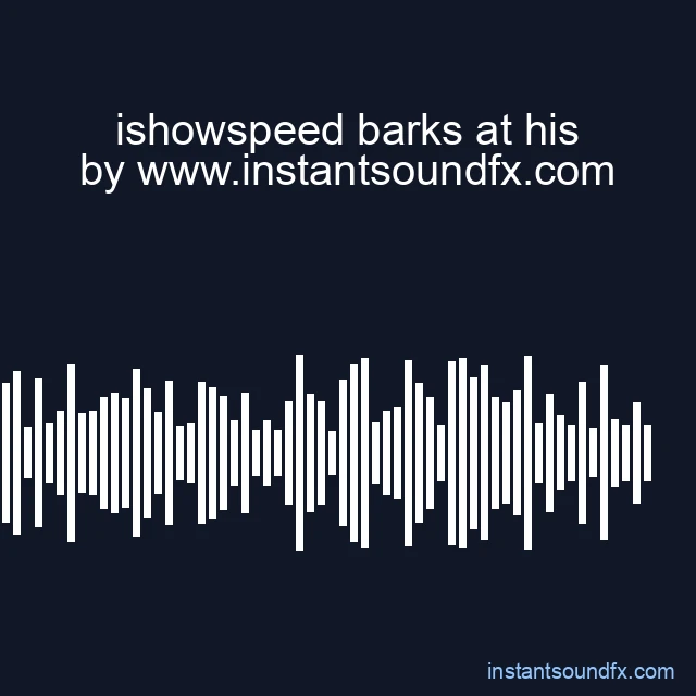 ishowspeed barks at his image