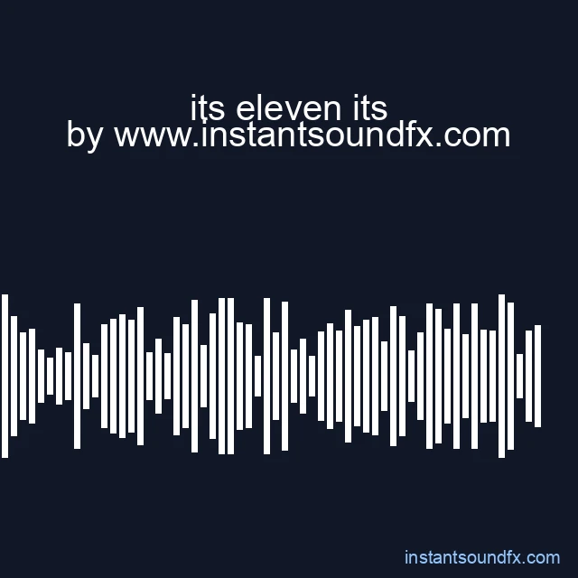 its eleven its image