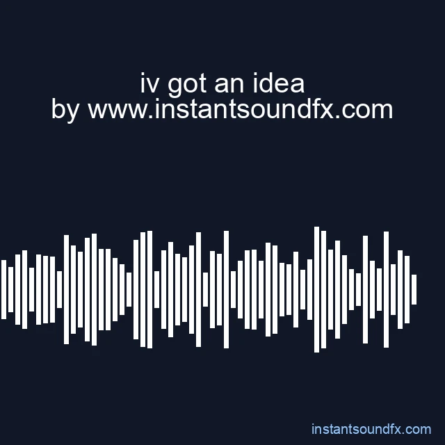 iv got an idea image