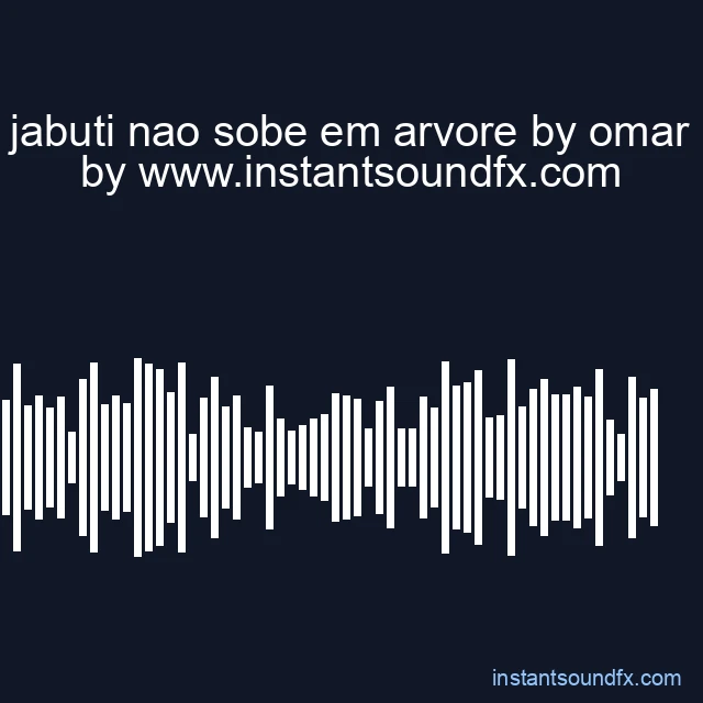 jabuti nao sobe em arvore by omar image