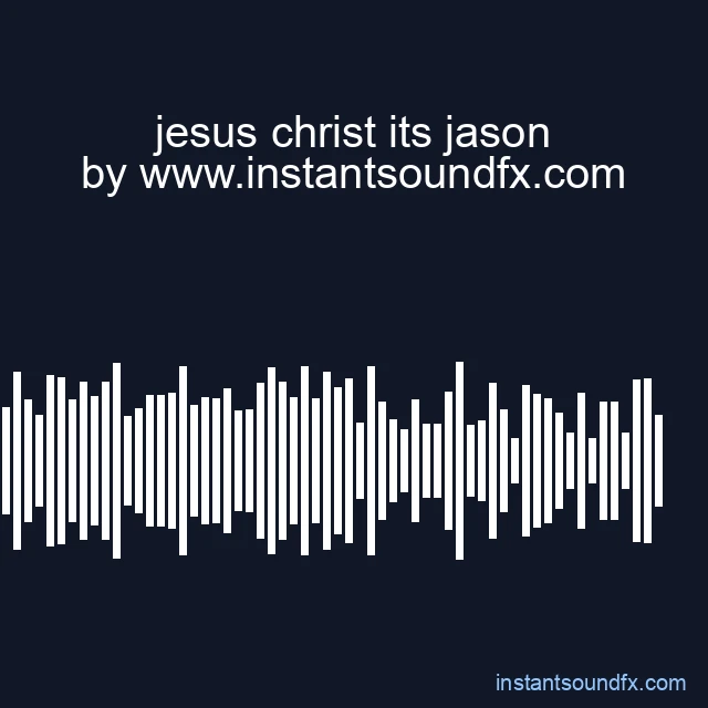 jesus christ its jason image