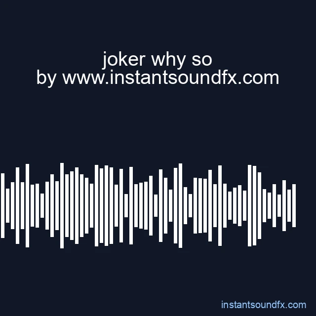 joker why so image