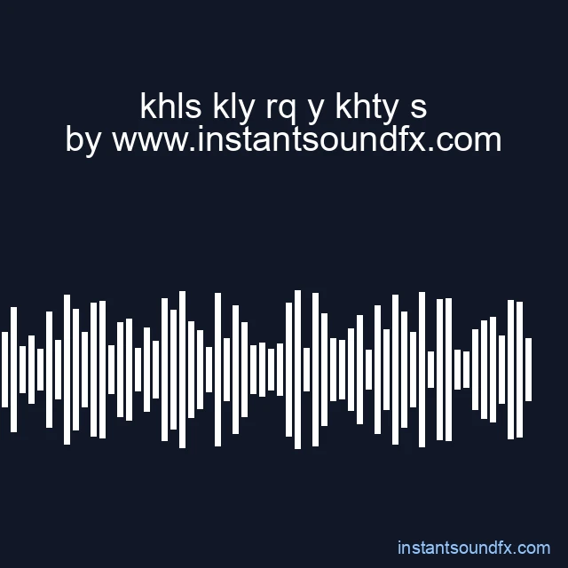 khls kly rq y khty s image