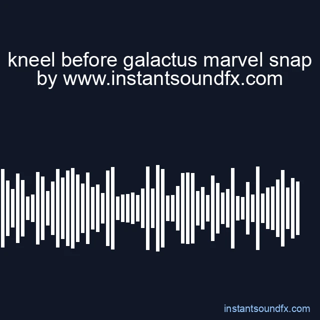 kneel before galactus marvel snap image