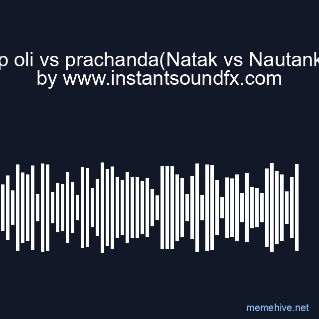 Kp oli vs prachanda(Natak vs Nautanki) image