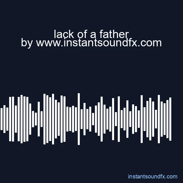 lack of a father image