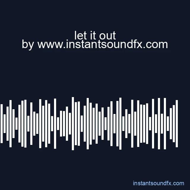 let it out image