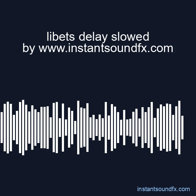 libets delay slowed image