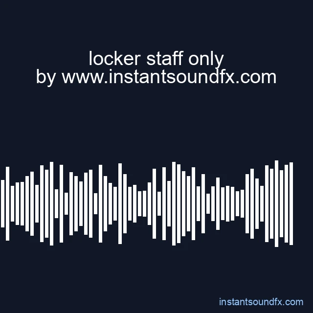 locker staff only image