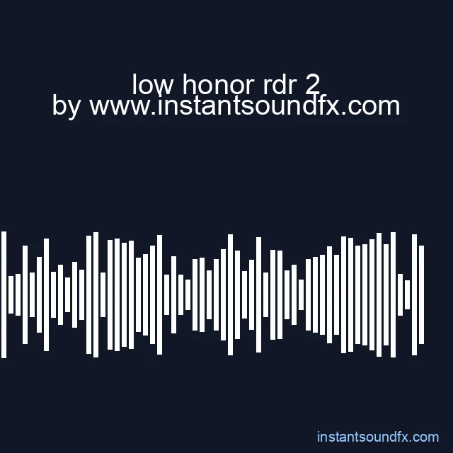 low honor rdr 2 image