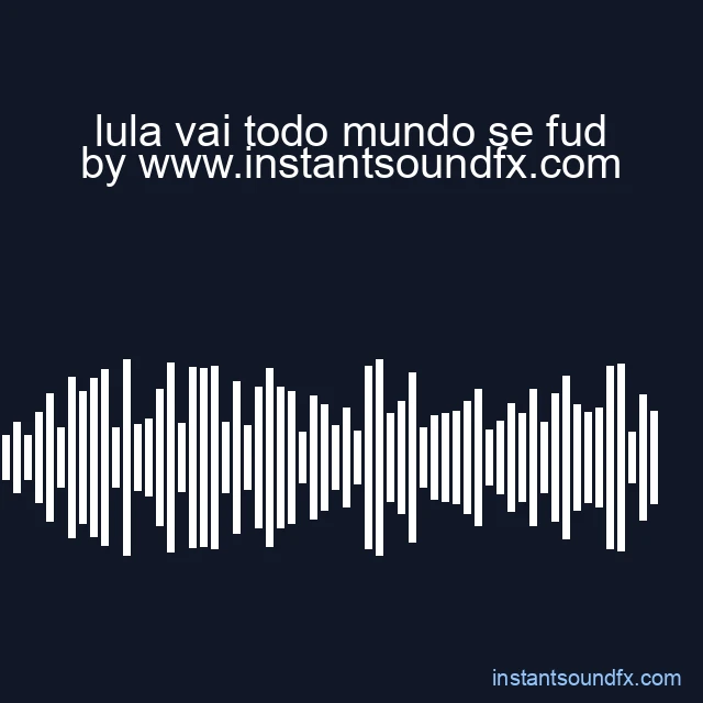 lula vai todo mundo se fud image