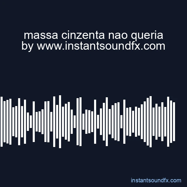 massa cinzenta nao queria image