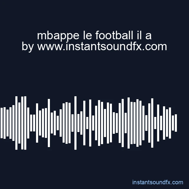 mbappe le football il a image