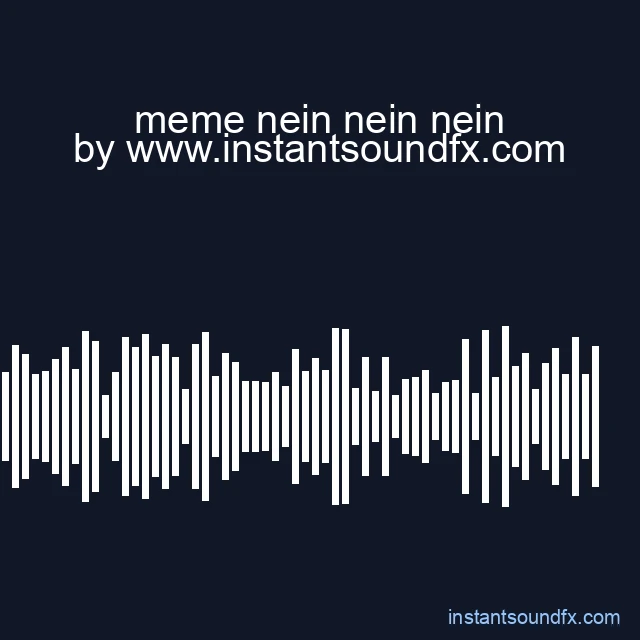 meme nein nein nein image