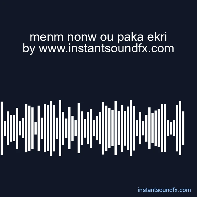 menm nonw ou paka ekri image