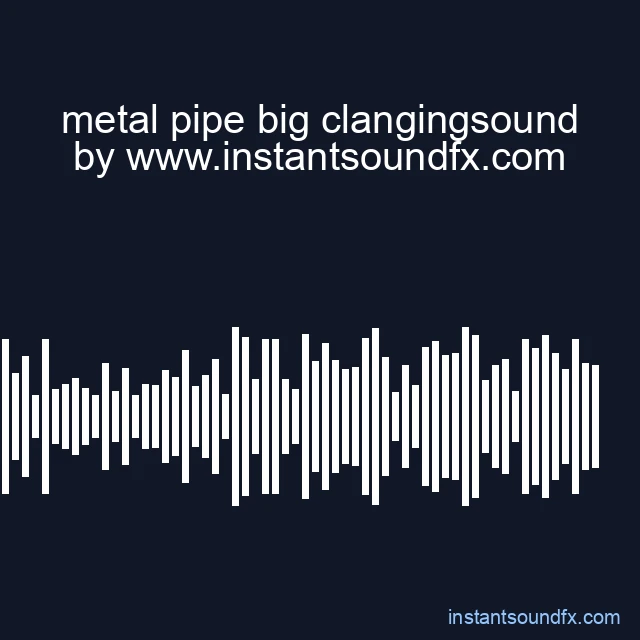metal pipe big clangingsound image