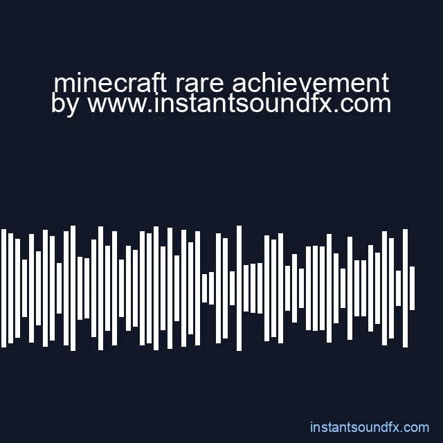 minecraft rare achievement image