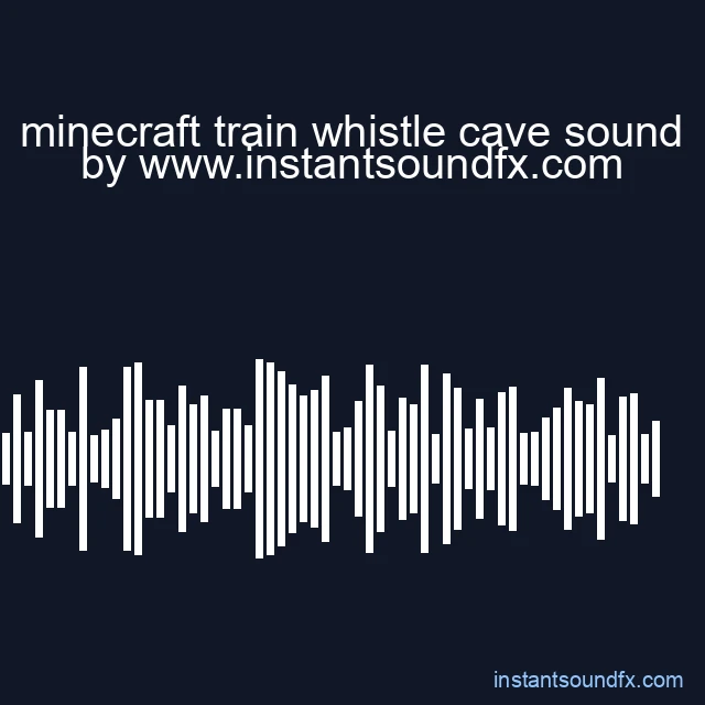 minecraft train whistle cave sound image