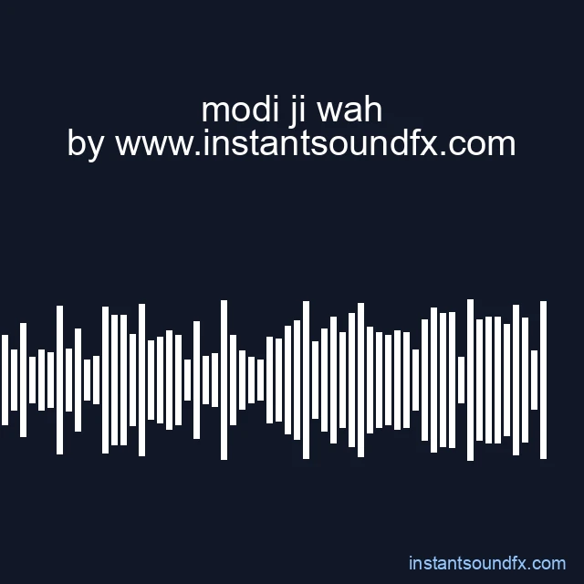 modi ji wah image