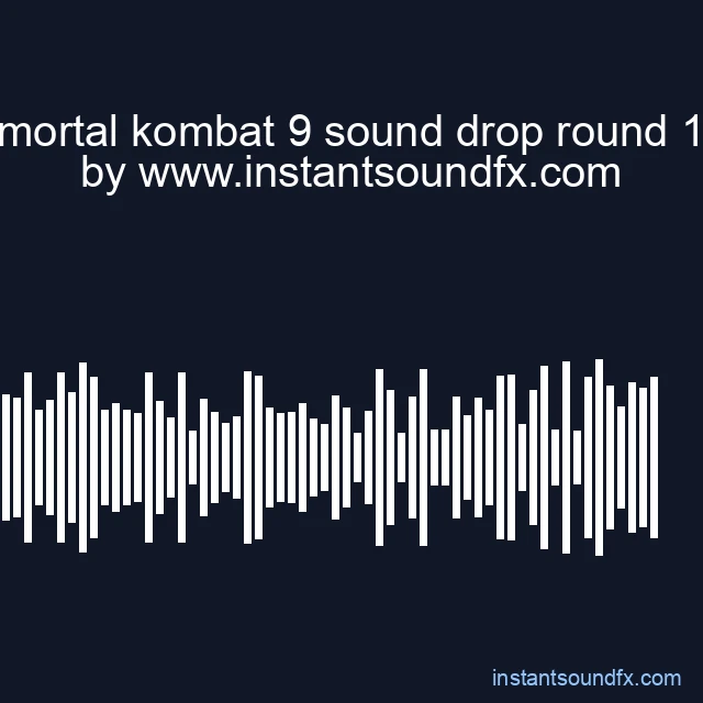 mortal kombat 9 sound drop round 1 image