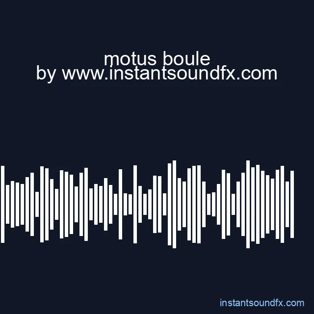 motus boule image