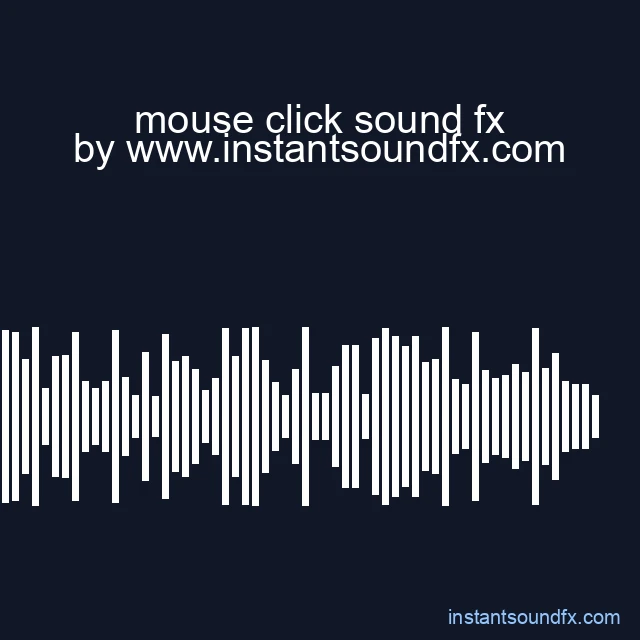 mouse click sound fx image