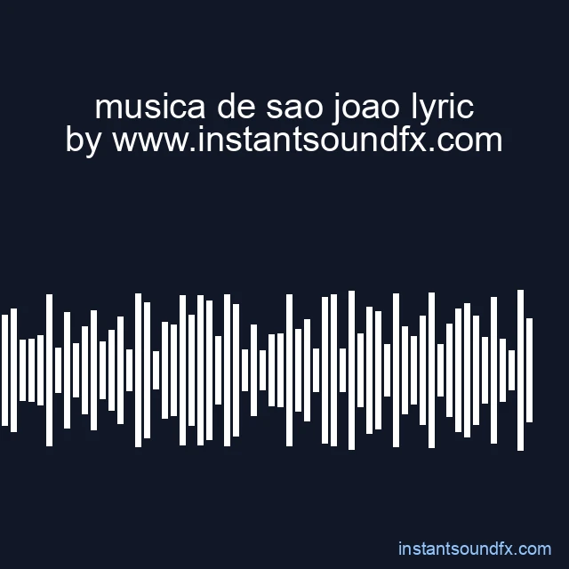 musica de sao joao lyric image