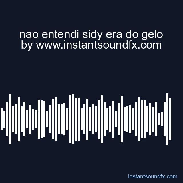 nao entendi sidy era do gelo image