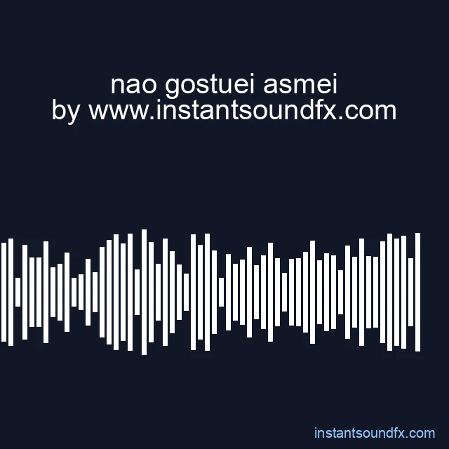 nao gostuei asmei image