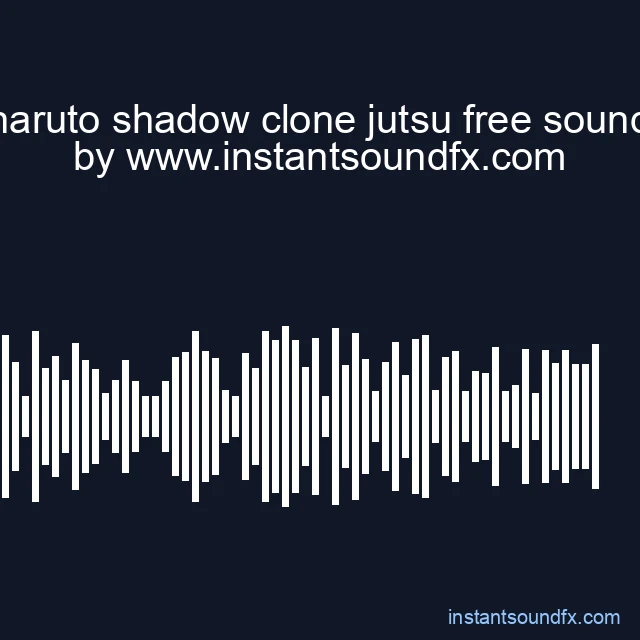 naruto shadow clone jutsu free sound image