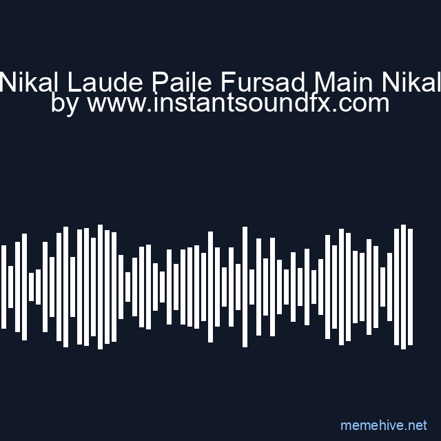 Nikal Laude Paile Fursad Main Nikal image