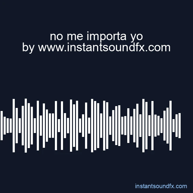 no me importa yo image