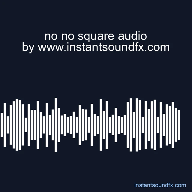 no no square audio image