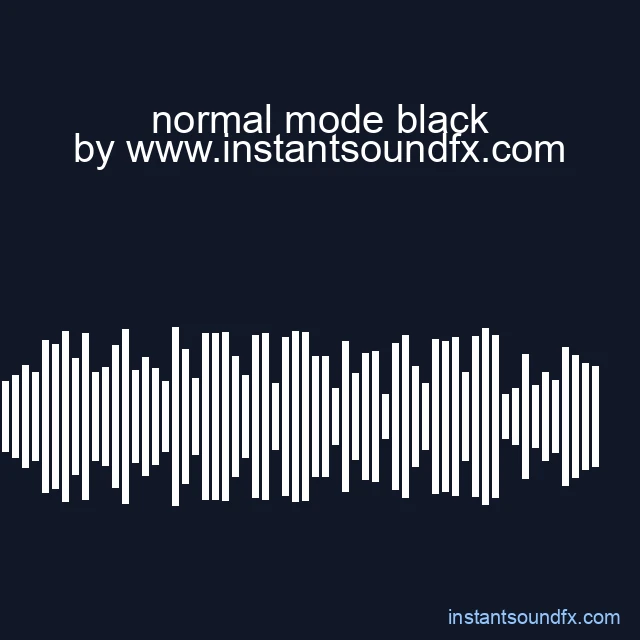 normal mode black image