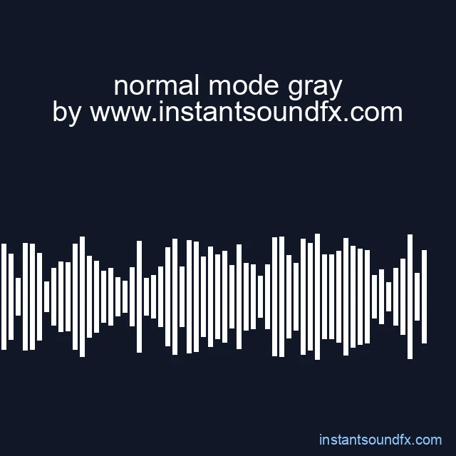 normal mode gray image