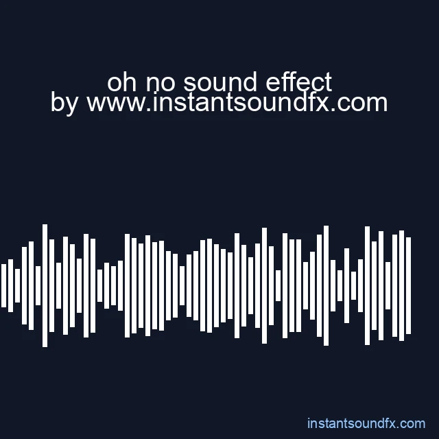 oh no sound effect image