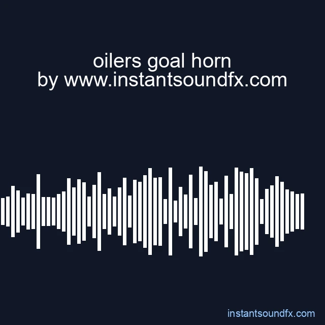 oilers goal horn image