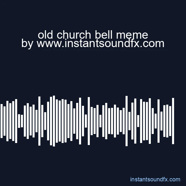 old church bell meme image