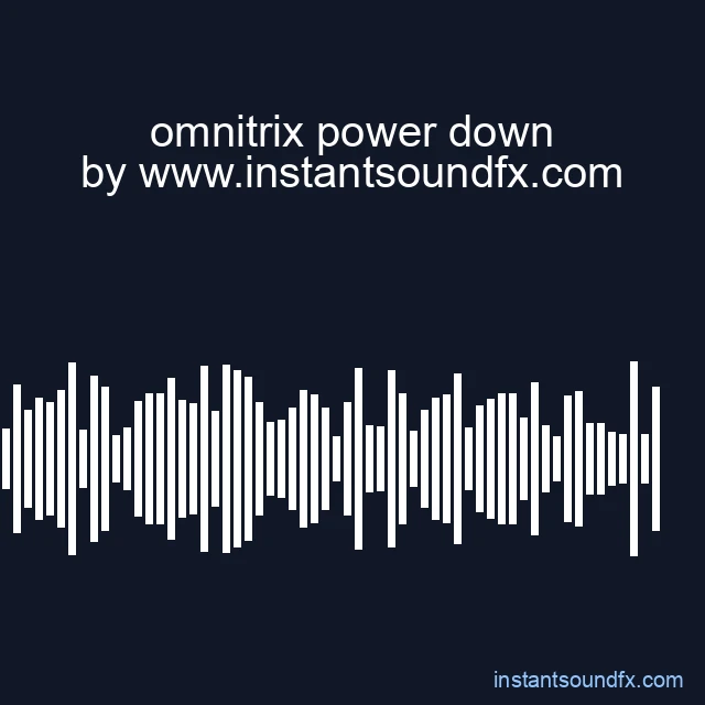 omnitrix power down image