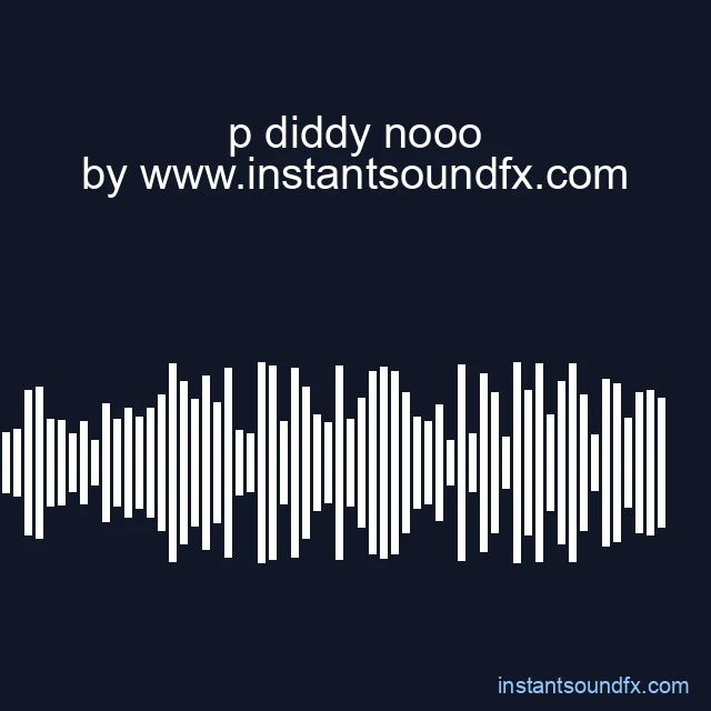 p diddy nooo image