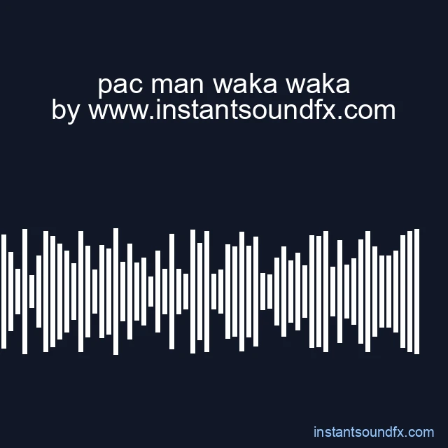 pac man waka waka image