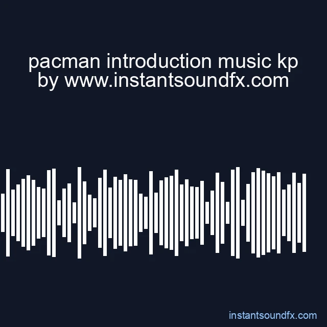 pacman introduction music kp image