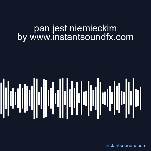 pan jest niemieckim image