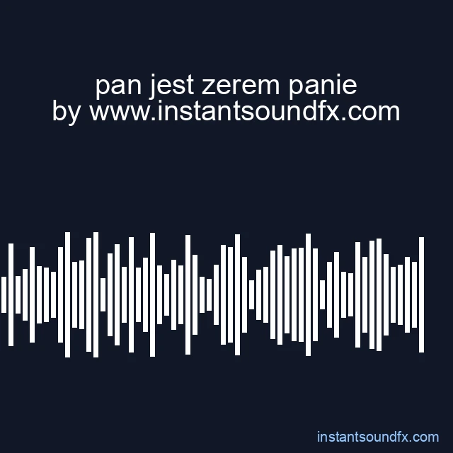 pan jest zerem panie image