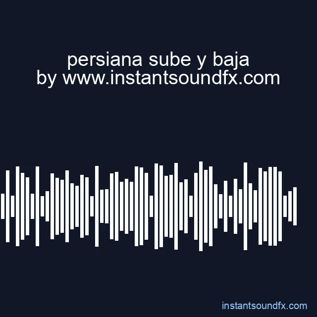 persiana sube y baja image
